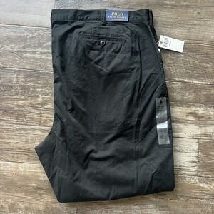 Polo Ralph Lauren Chino Pants  Big & Tall Classic-Fit Tan Flat-Front 54 B x 30